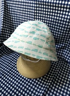 清仓儿童帽子宝宝渔夫帽男女童出游纯棉遮阳帽帽子夏季薄款防晒帽