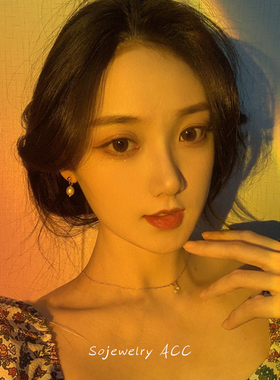 文艺复兴~小众设计款耳钉耳夹女