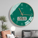 Clock silent wall clock wall watch living room light luxury fashion
