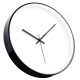 Wall clock Nordic white creative silent quartz bedroom