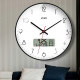 Clock silent wall clock wall watch living room light luxury fashion