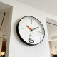 Modern simple silent wall clock round wall clock