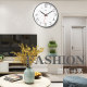 Clock wall clock living room home fashion modern simple creative silent punch-free wall clock simple Nordic clock