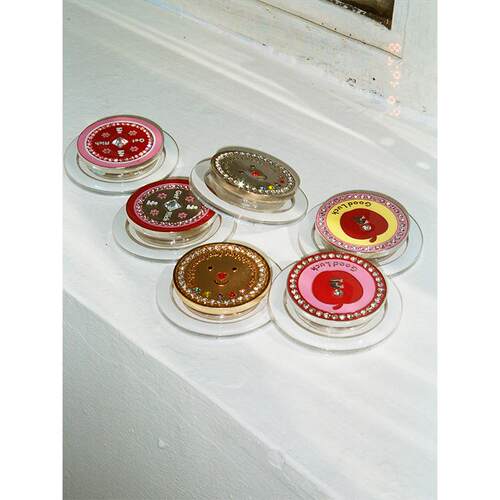 Tagi.《塔皮金币》开心苹安财运金币苹果多色防摔保护壳通用磁吸支架手机壳适用于iPhone17pm/16pm - 图0