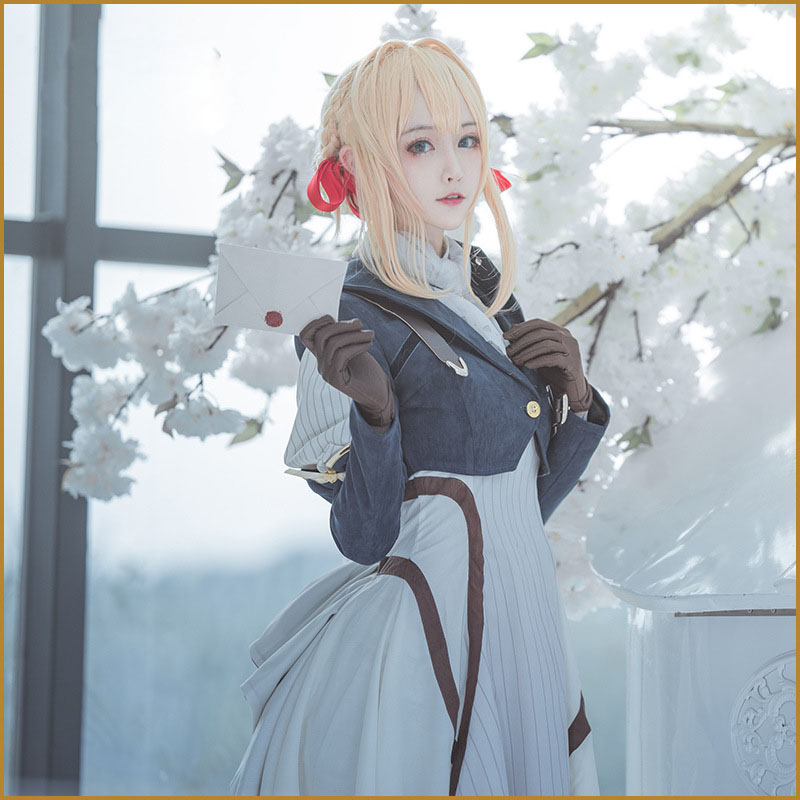 紫罗兰永恒花园薇尔莉特COS服薇欧瑞特艾弗戈登动漫cosplay服女装-图1