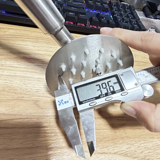 超薄不锈钢淋浴花洒喷头出水咀顶喷出水孔硅胶橡胶钉颗粒配件