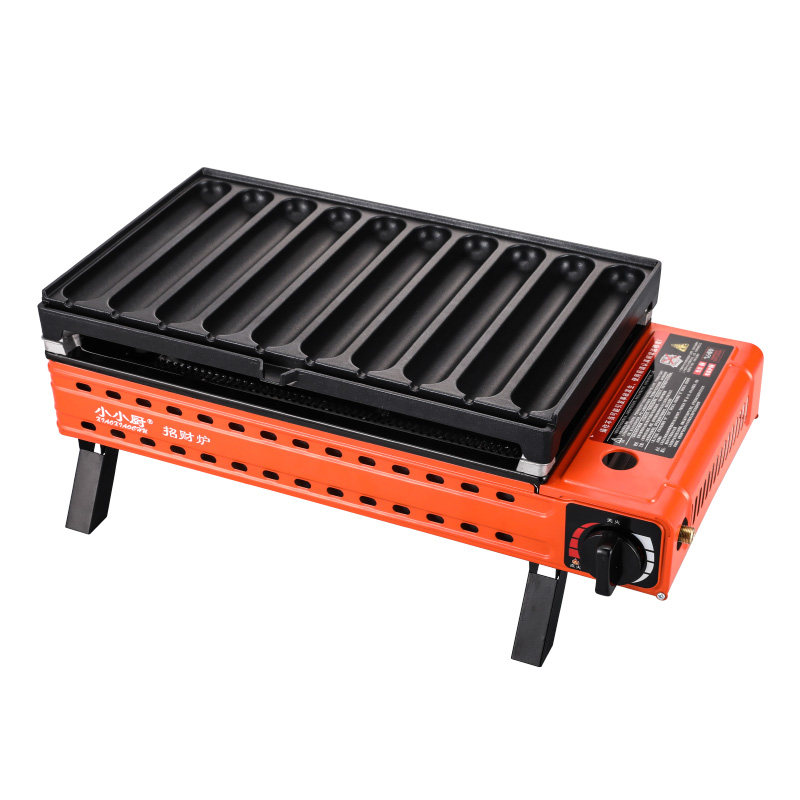 黄金脆皮烤肠机商用家庭用小型淀粉肠专用新款热狗夜市摆摊卡式炉,淘宝优惠券,粉丝福利购,淘宝优惠卷