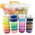 Đất sét siêu nhẹ 24 màu cô gái trẻ em không độc hại plasticine màu bùn không gian đất sét pha lê đất sét 12 màu hộp đồ chơi - Đất sét màu / đất sét / polymer đất sét, shop đồ chơi trẻ em Đất sét màu / đất sét / polymer đất sét,