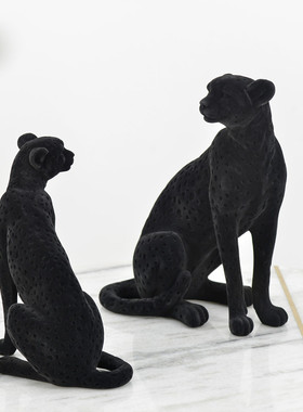 树脂欧式桌面装饰动物摆件