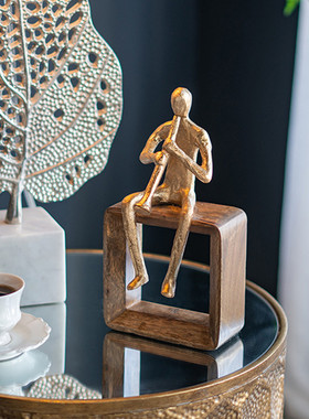 铝制装饰抽象桌面进口乐队雕塑