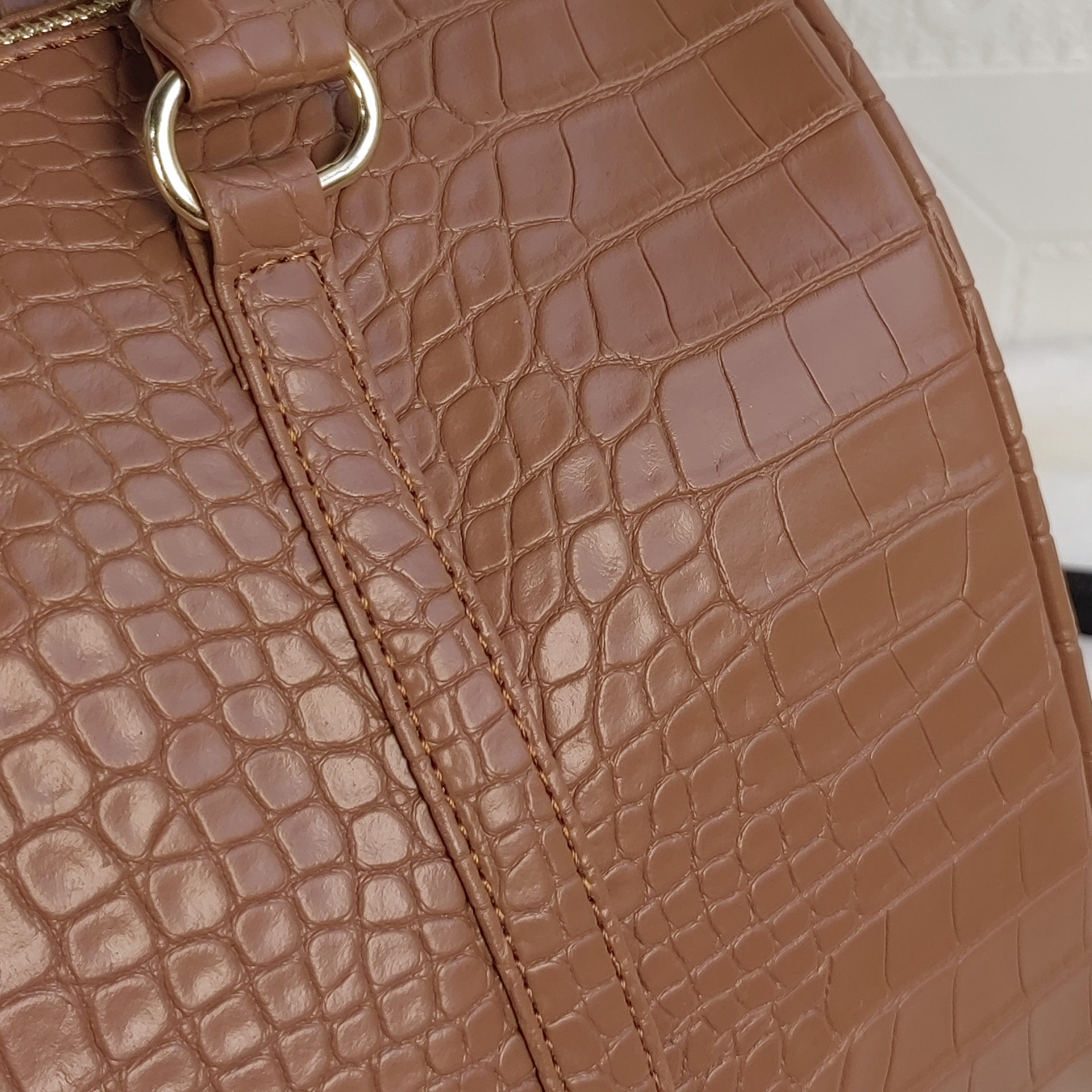 出口外贸包包女鳄鱼纹波士顿包女大容量枕头包单肩手提斜挎简约包,淘宝优惠券,粉丝福利购,淘宝优惠卷