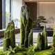 Simulated moss, fake stone decorative ornaments, rockery landscape