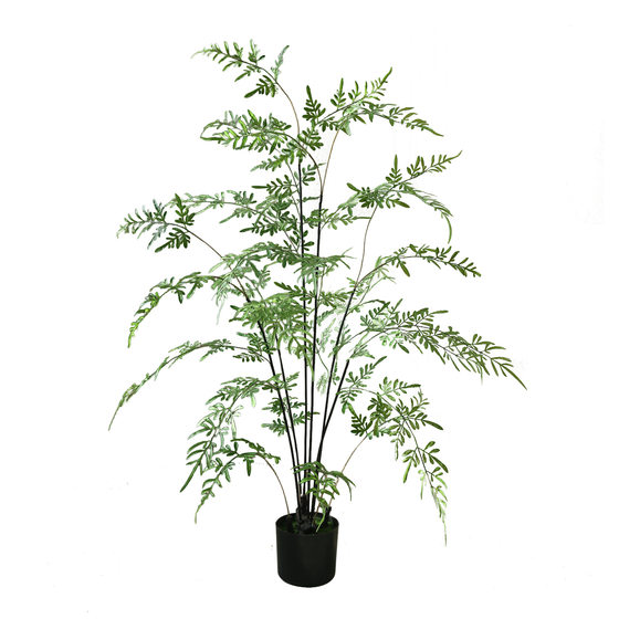 Simulated Jiuli fern leaf potted fake green plant ornaments