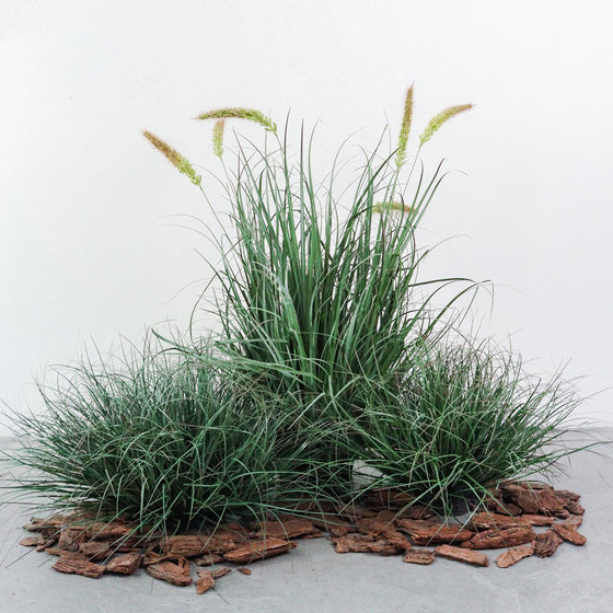 Simulated green plant haystack plant grass cluster decorative ornaments