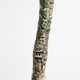 Simulated dragon blood tree with clipped leaves and horsetail iron fake tree potted plant
