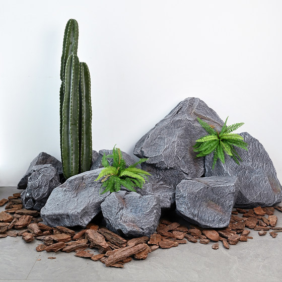 PU landscaping simulation stone hotel interior landscape ornaments