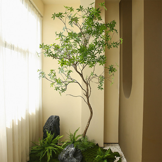 Simulated mazui wood green plant landscaping soft decoration landscape