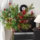 Artificial flower small fresh green pine needles bouquet