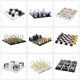 Light luxury modern model room crystal chess ornaments