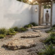 Simulated stepping stone bluestone irregular stepping fake stone