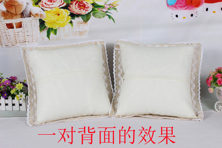 新款2025十字绣印花抱枕卡通情侣一对不离不弃花草汽车卧室沙发枕,淘宝优惠券,粉丝福利购,淘宝优惠卷
