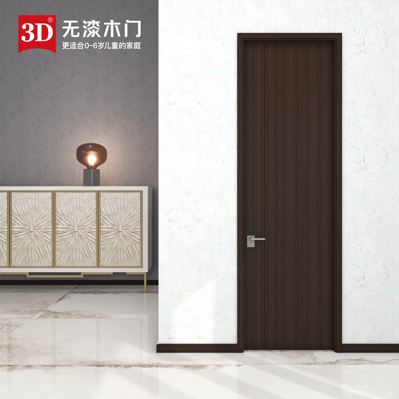 3D paintless wooden doors leave no formaldehyde and lead the country in sales