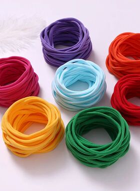 10pcs/lot Nylon Headband Baby Girl Accessories For Children'