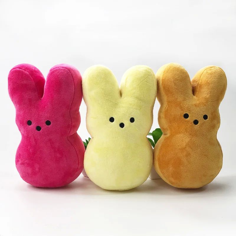 15cm Peep Bunny Plush Toys Stuffed Animal Star Carrot Rabbit - 图3