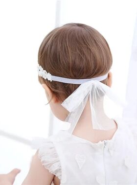 Baby Headband Flower Girls Bows Toddler Hair Bands for Baby