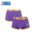 NBA Slim Sports Đồ lót nam Cotton Boxer Quà tặng bóng rổ Chiến binh Rocket Lakers Curry James Harden - Giống cái
