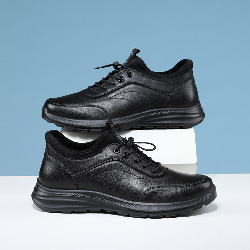 红蜻蜓男鞋冬季鞋子男士皮面防水休闲运动皮鞋男加绒棉鞋真皮牛皮,淘宝优惠券,粉丝福利购,淘宝优惠卷