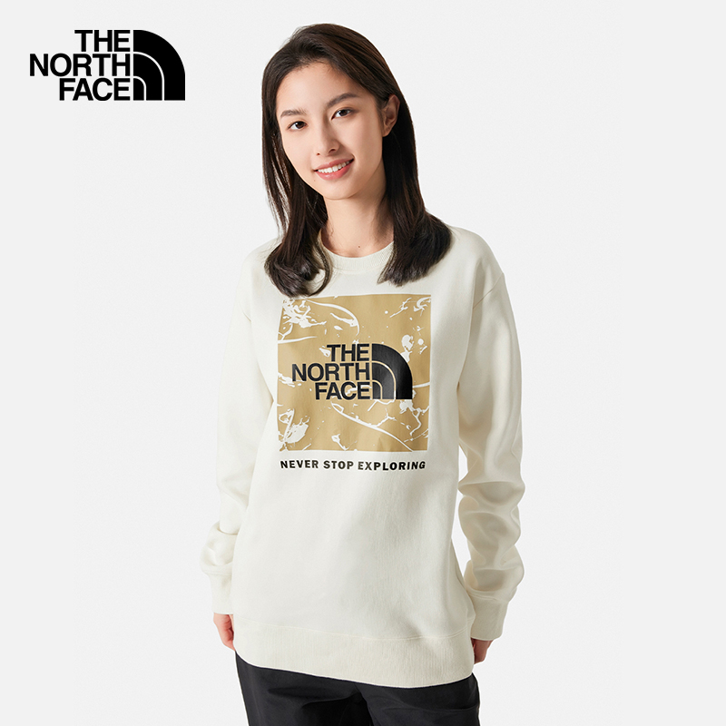 TheNorthFace北面春秋男女同款保暖长袖T恤卫衣86Q0/88FT/7QVB - 图0