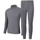 Шерстяное удерживающее тепло нижнее белье, утепленный комплект, бархатное приятное телу зимнее термобелье для школьников