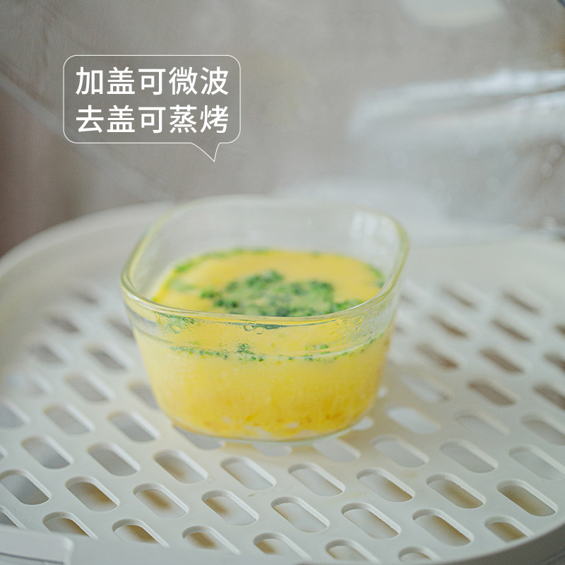 iwaki怡万家耐热玻璃饭盒保鲜盒玻璃碗食品级微波炉冰箱专用收纳
