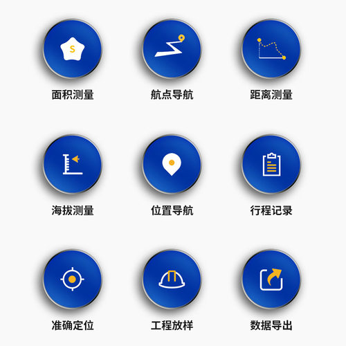 易力 高精度手持GPS定位仪经纬度坐标船用北斗卫星导航测量仪器 - 图1