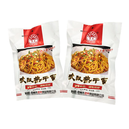 灵光武汉热干面38克含油型膨化食品干吃面休闲食品怀旧零食包邮 - 图0