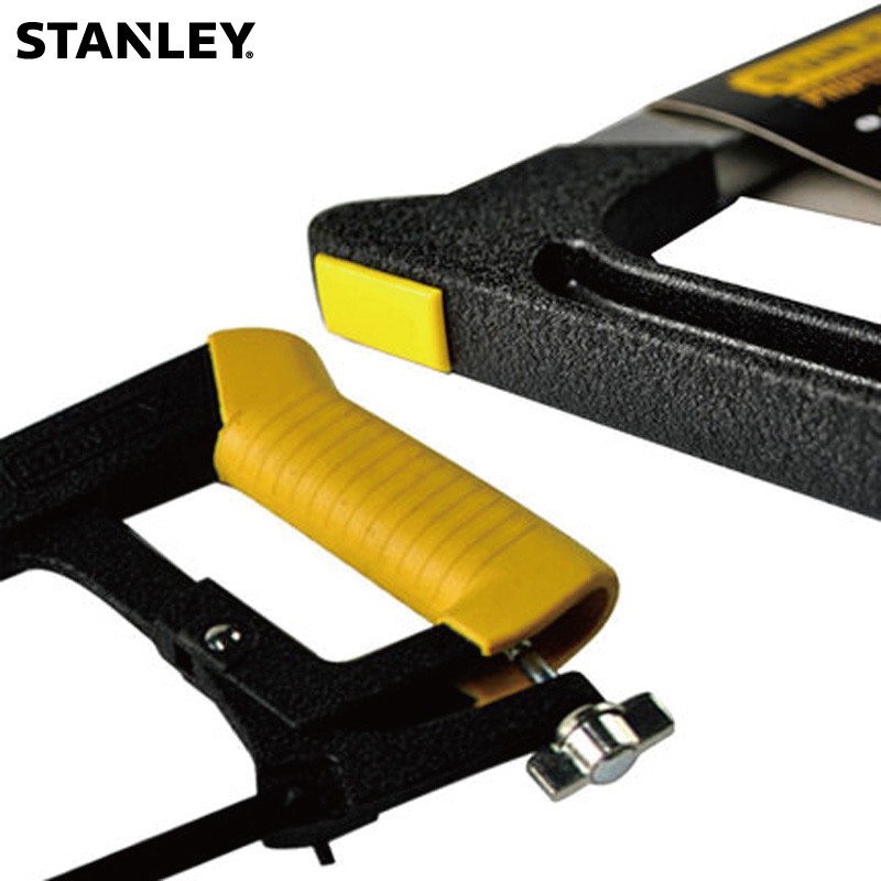 正品 STANLEY/史丹利 400mm钢锯架 15-166-22 手工锯 锯弓 锯条架