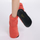 Autumn and winter dance warm-up short boots double-sided warm fleece