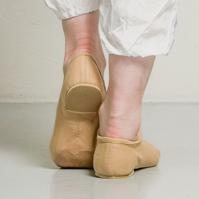 Sansha jazz dance soft-soled low-top lace-up shoes