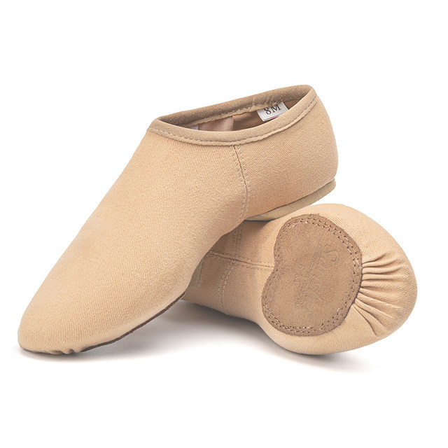 Sansha jazz dance soft-soled low-top lace-up shoes