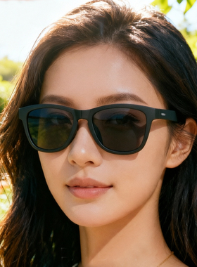墨镜显瘦开车太阳眼镜大脸夏潮流女素颜高级感大框晒男女新款潮晒