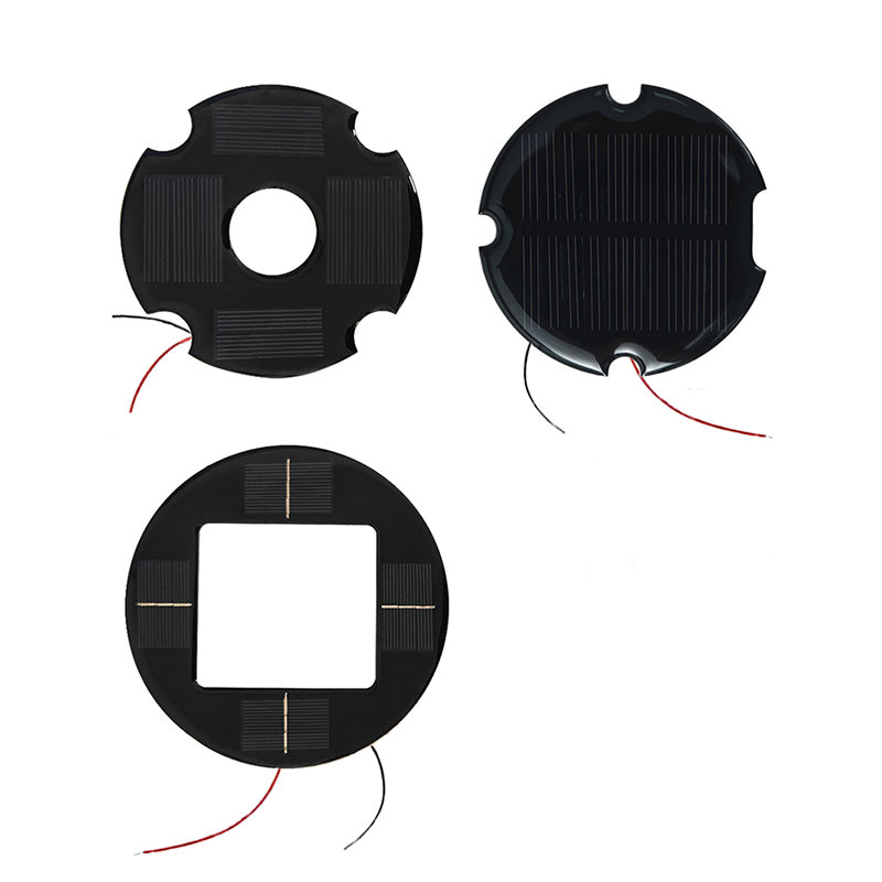 带线异形2V4V4.5V5V太阳能发电板多晶滴胶PET电池板多边形玩具光 - 图3