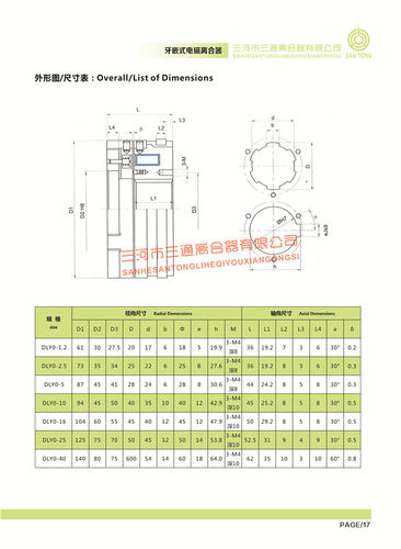 DLY0-25/25A牙嵌式电磁离合器DC24V机床配件 厂家直销全国包邮 - 图3