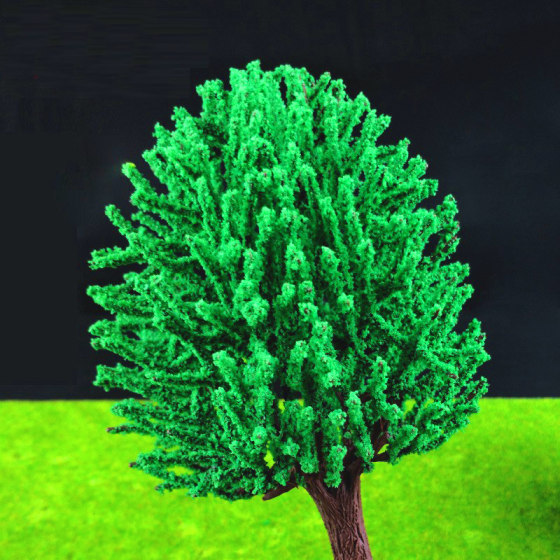 Architectural Sandbox Model Materials Landscape Trees