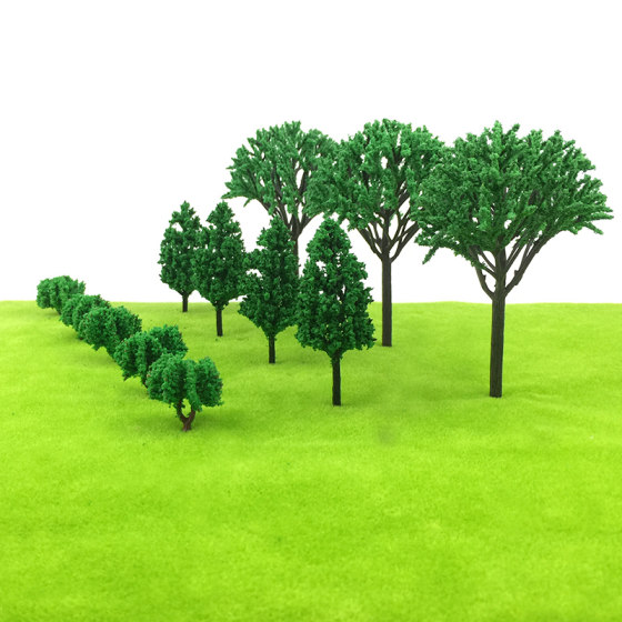 Architectural sand table diy handmade model materials scene micro landscape tree model small trunk finished tree set