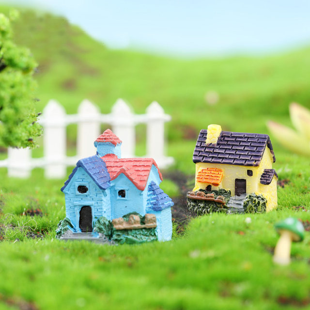 Micro-landscape resin European-style country house