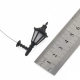 Sand table model street lamp luminous garden lamp street lamp park lamp model material micro landscape wall lamp lawn lamp