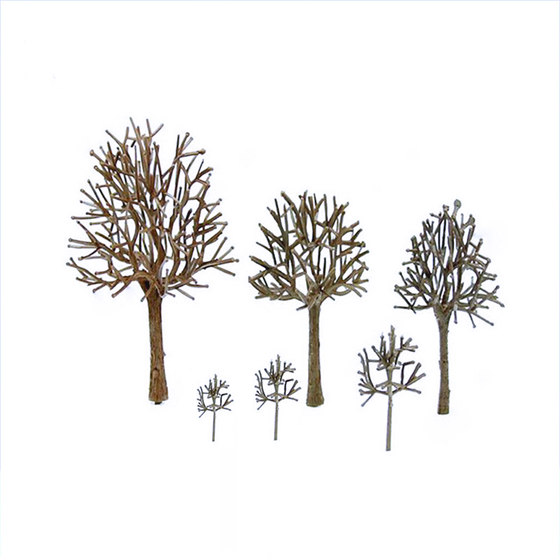 Architectural Sandbox Model Materials Landscape Trees