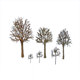Architectural Sandbox Model Materials Landscape Trees