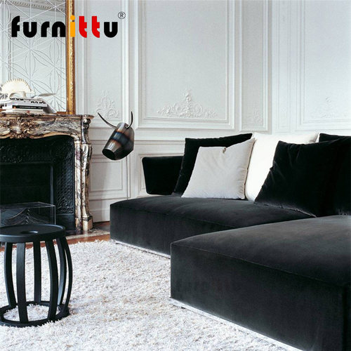 furnittu设计师家具 布艺样板房客厅 Amoenus Sofa 阿莫努斯 沙发 - 图1